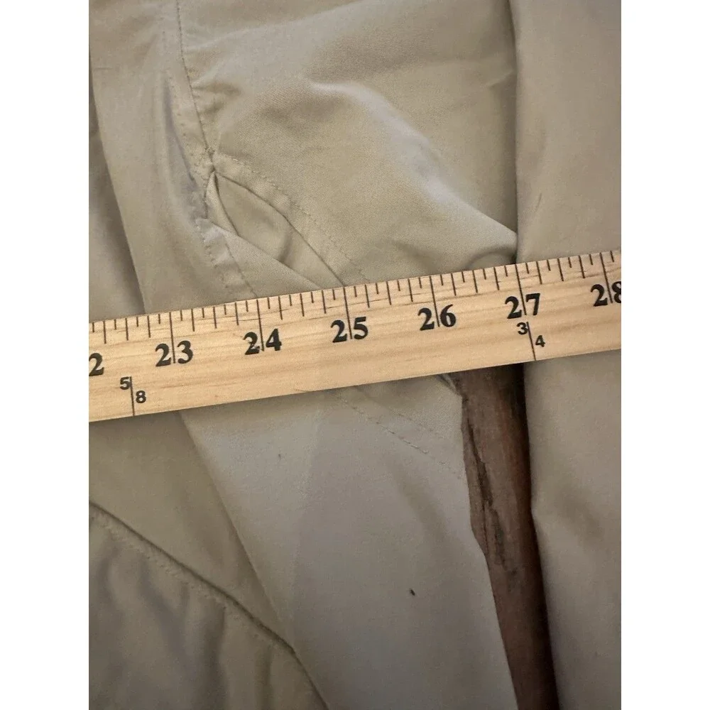Chaps Ralph Lauren Grandpa Bomber Jacket Men XL Tan Lightweight Polyester‎